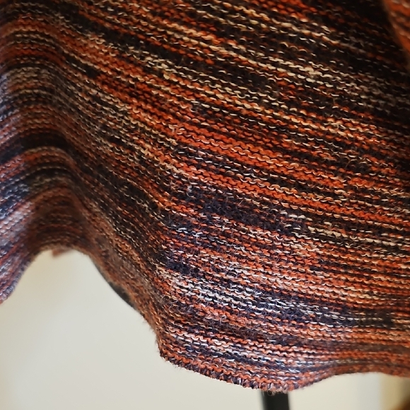 J. Jill Pure Jill Women's Campari Marled Knit V-Neck Kimono Sweater - Picture 6 of 8